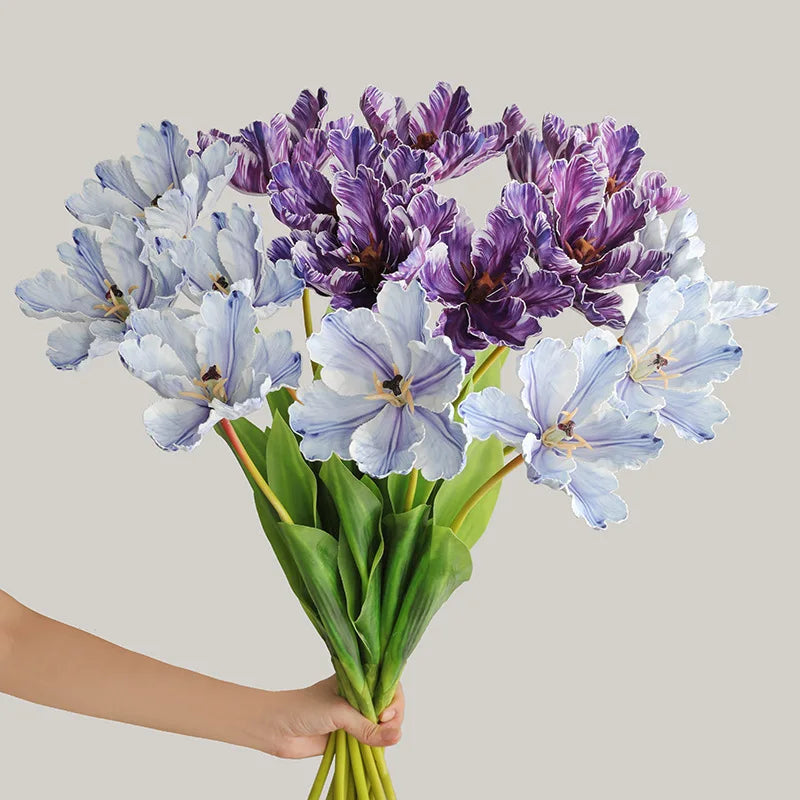 69cm Artificial Flamingo Tulip Flower with Real Touch Silicone for Home & Wedding Decor
