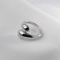 925 Sterling Silver Open Ring for Women Men Minimalist Handmade Jewelry