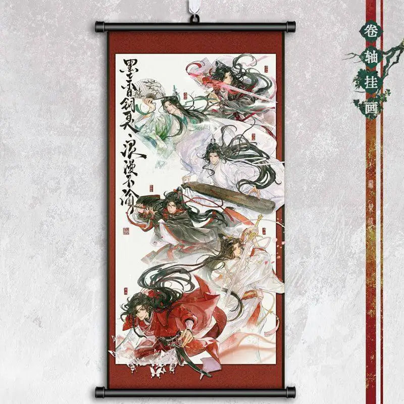 Mo Dao Zu Shi Anime Wall Art Poster 30x59cm San Bao Lian Bing Qiu Wang