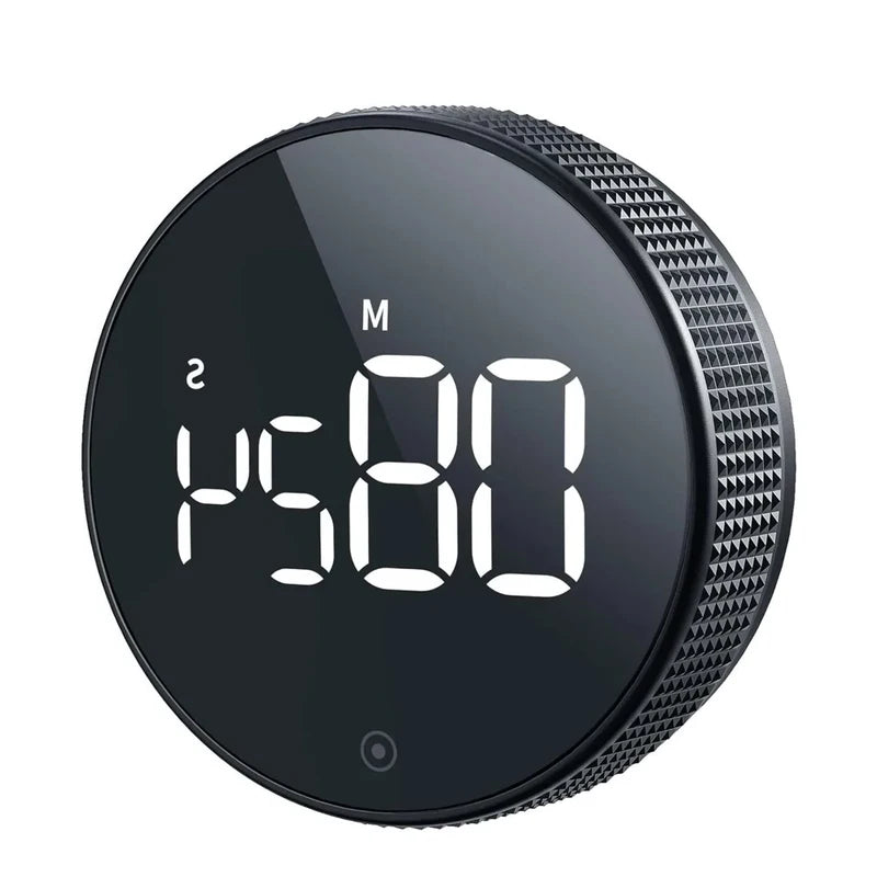 Digital Kitchen Timer with Magnetic Visual Display Large LED Reminder for Cooking and Fitness