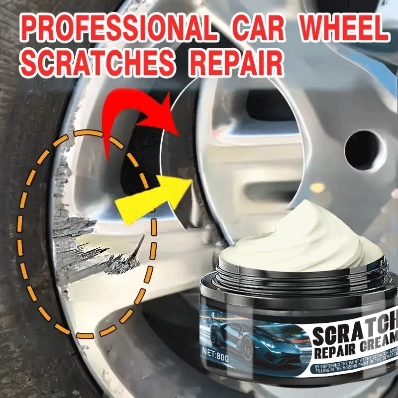 Universal Car Scratch Repair Paste - Anti-Scratch Wax Polish for Metal & Plastic