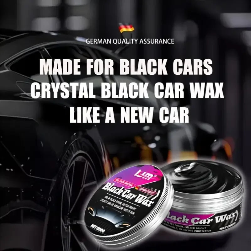 Car Wax Polish for Surface Brightening & Scratch Repair - Solid Wax, Multiple Colors