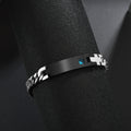 Unisex Punk Style Bracelets for Men Women - Gold, Silver, Black & Antique Finishes