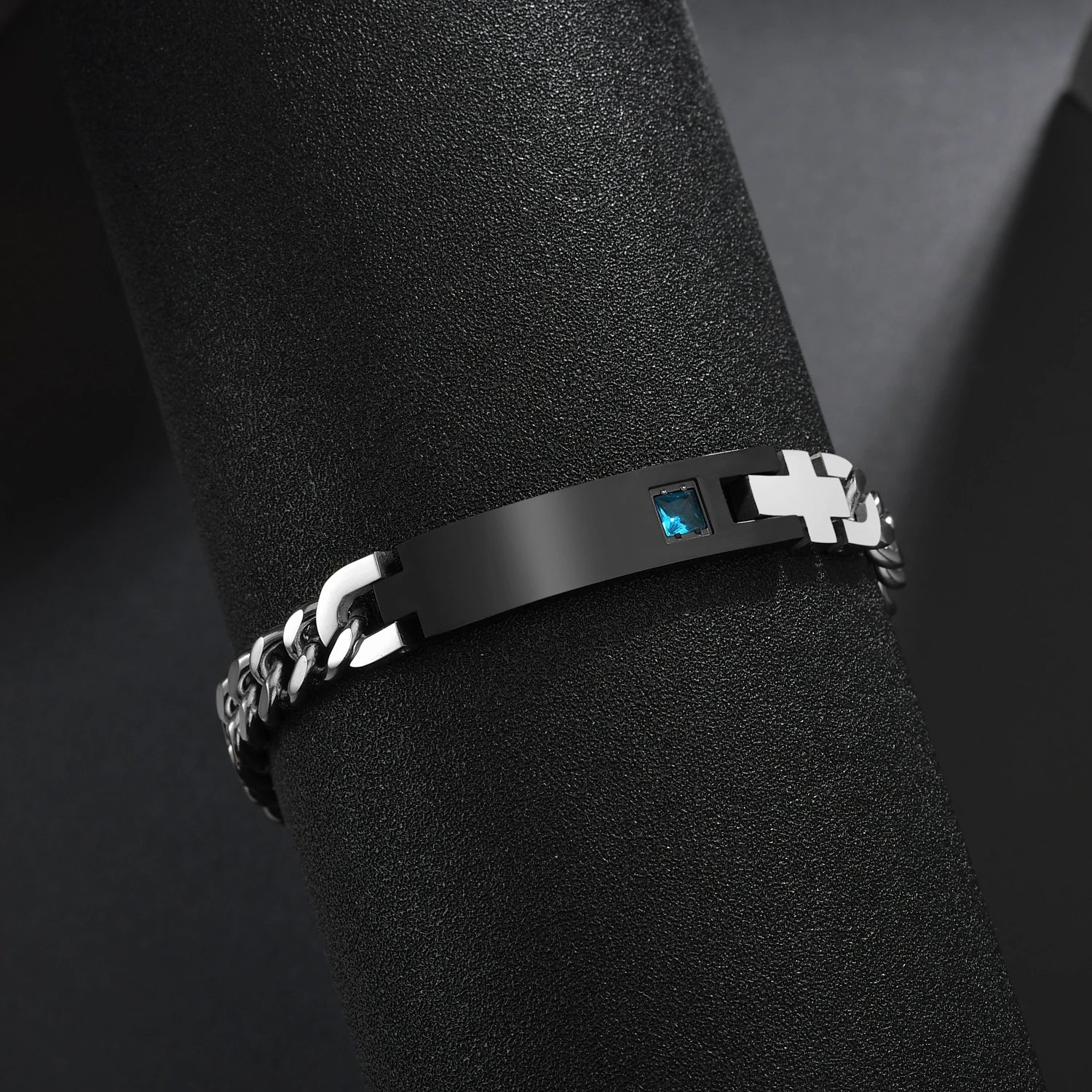Unisex Punk Style Bracelets for Men Women - Gold, Silver, Black & Antique Finishes