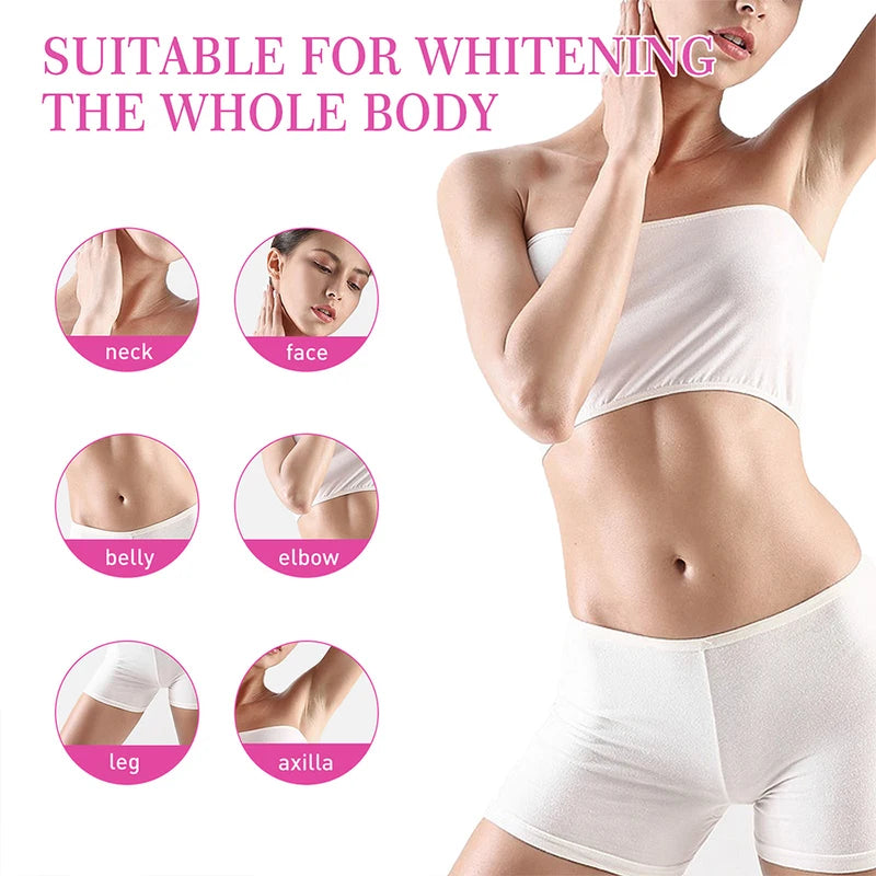 Whitening Face & Body Cream for Dark Spots Lightening Moisturizer