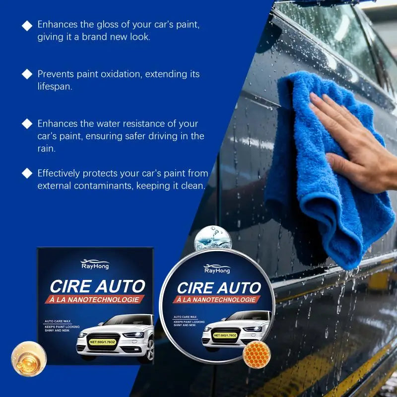 Car Wax Kit Paint Polishing Paste for Auto Protection & Shine