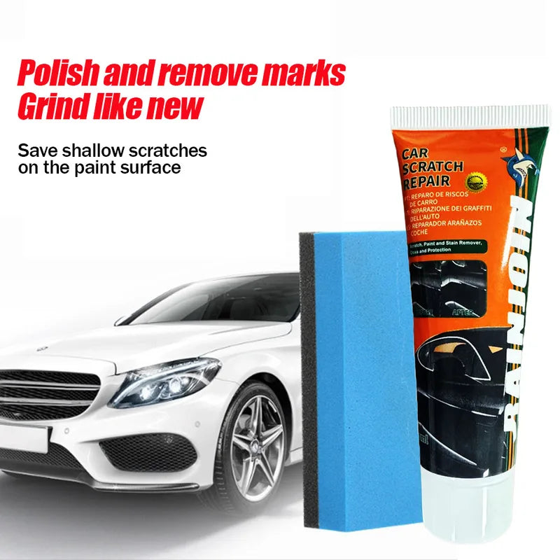 Car Scratch Remover 50ML Auto Paint Care Tool for Light Scratches and Swirls