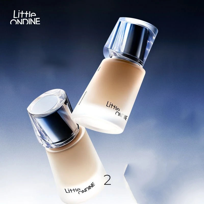 Long-Wear Foundation with Matte Finish for Oily Skin - Buildable Concealer, Oil-Control, Non-Oxidizing Formula