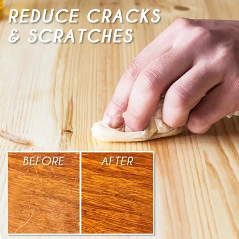 Natural Beeswax Furniture Polish & Wood Cleaner - Organic Wood Care Solution