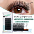 Premade 4D-W Eyelash Extension Fans - Smaller Spacing, Natural-Looking Lashes