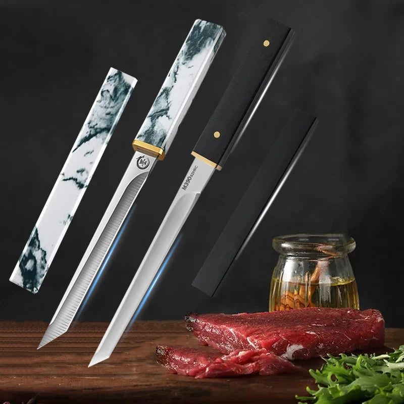 Barbecue Utility Knife for Meat Fish Fruit - Sharp Kitchen Boning & Butcher Knife
