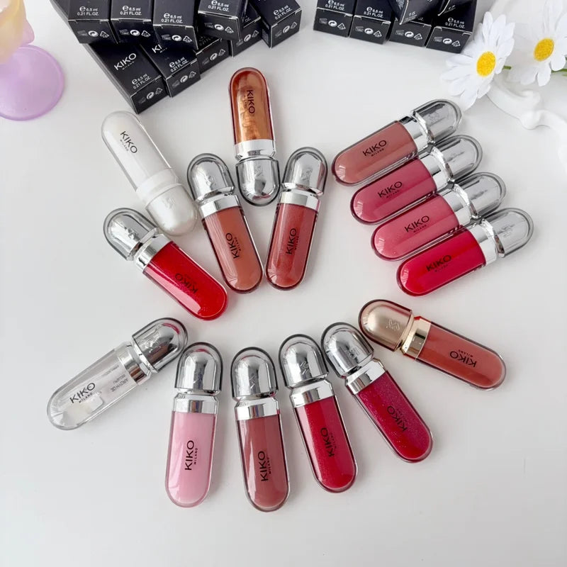 Hydrating Lip Gloss with High Shine & Long-Lasting Moisture - Waterproof & Plumping Lip Makeup