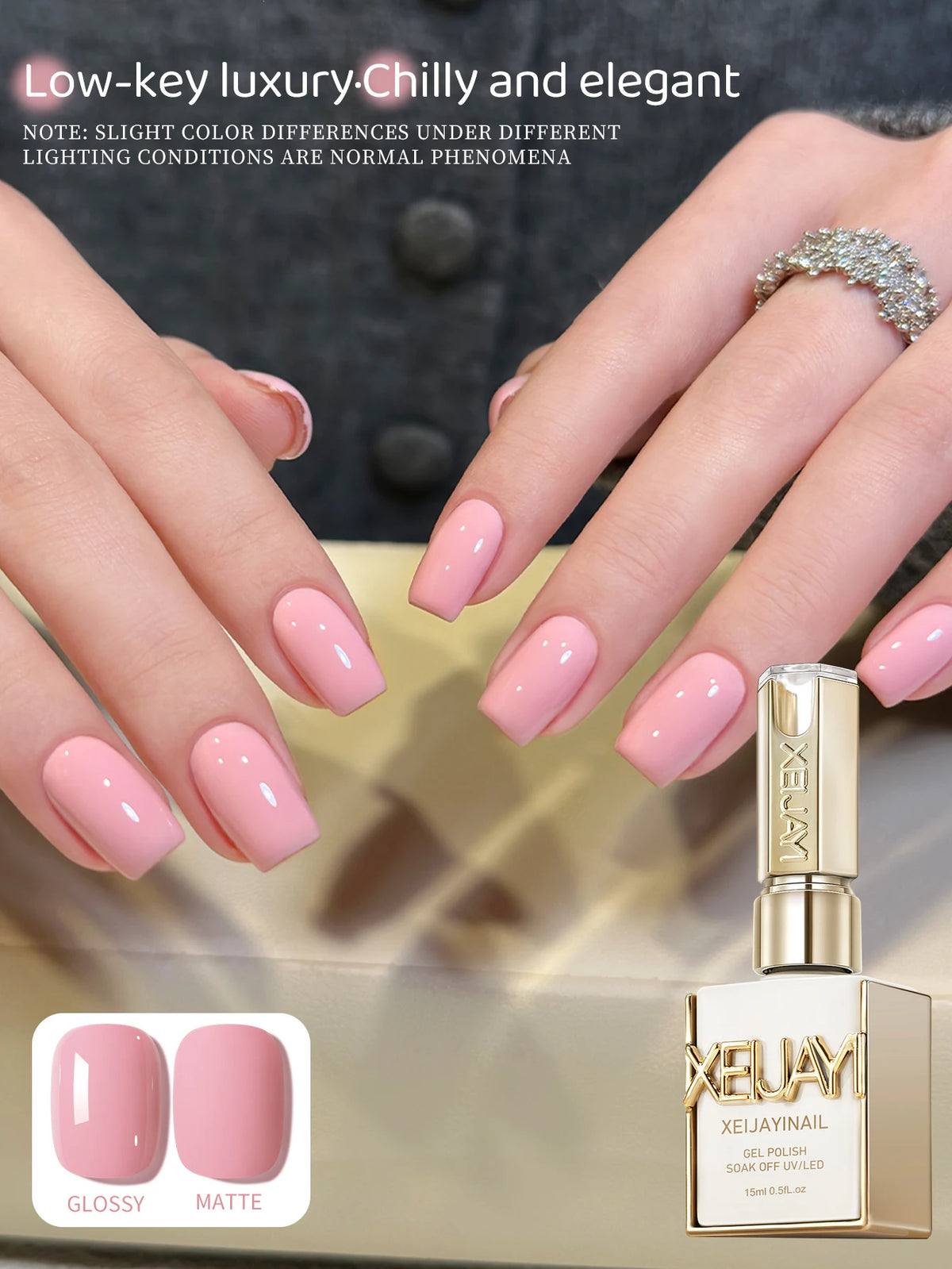 Semi-Permanent Nail Gel Kit - UV LED Nail Art Supplies - Multiple Colors