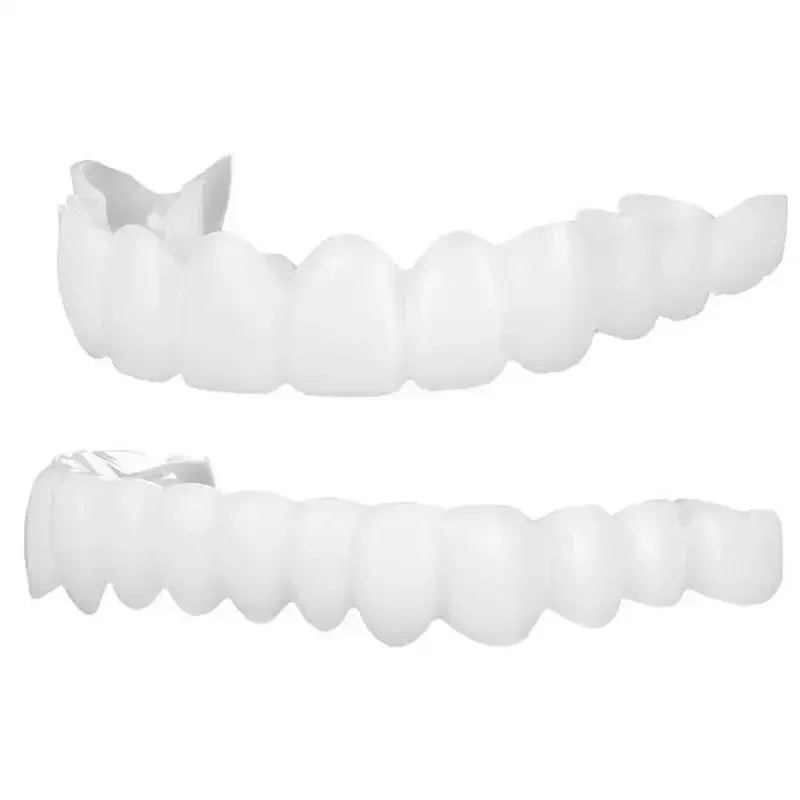 Unisex Snap-On Teeth Veneers - Instant Smile Makeover Cosmetic Teeth