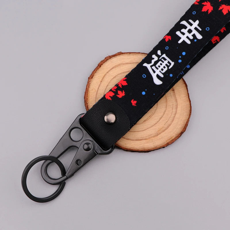 Dragon Eagle Beak Keychain with Koi Fish Design - Reversible Motorcycle & Car Accessory