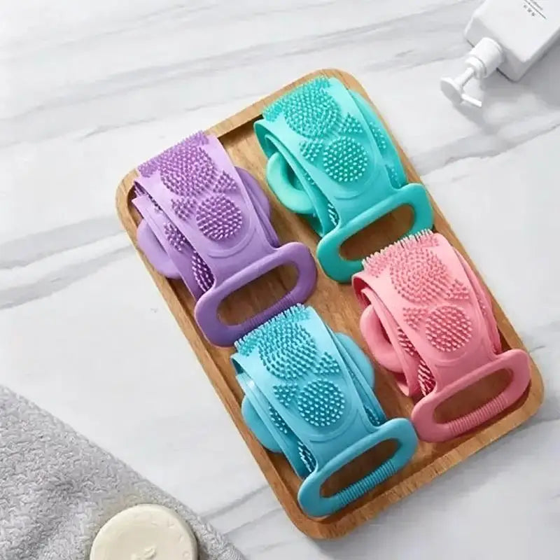 Exfoliating Silicone Body Brush Bath Scrubber for Shower & Skin Care