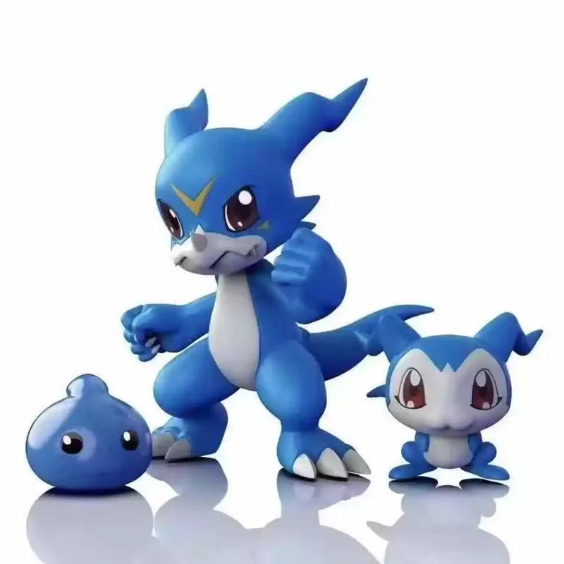 Anime Digimon Adventure V-mon & Gomamon Action Figures PVC Collectible Toys