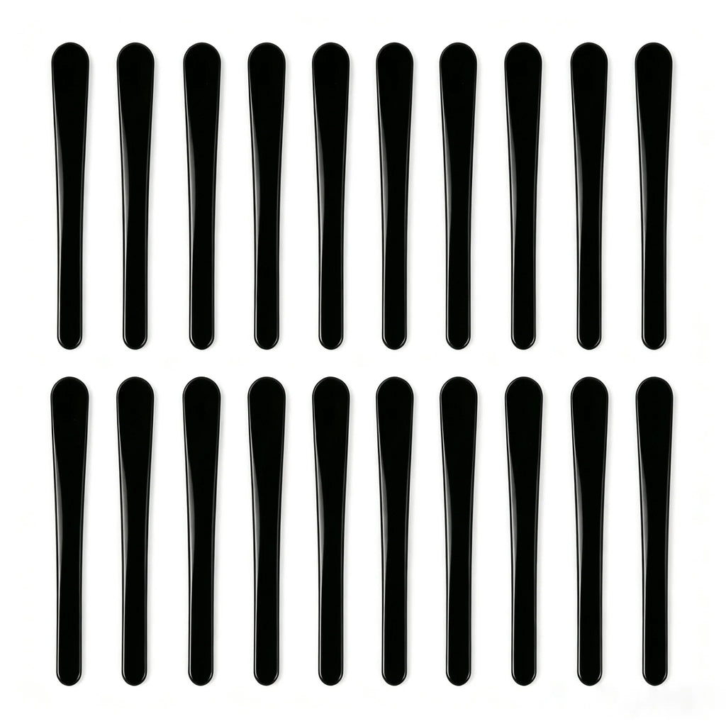 Reusable Plastic Wax Applicator Sticks Set for Hair Removal & Beauty Scraping