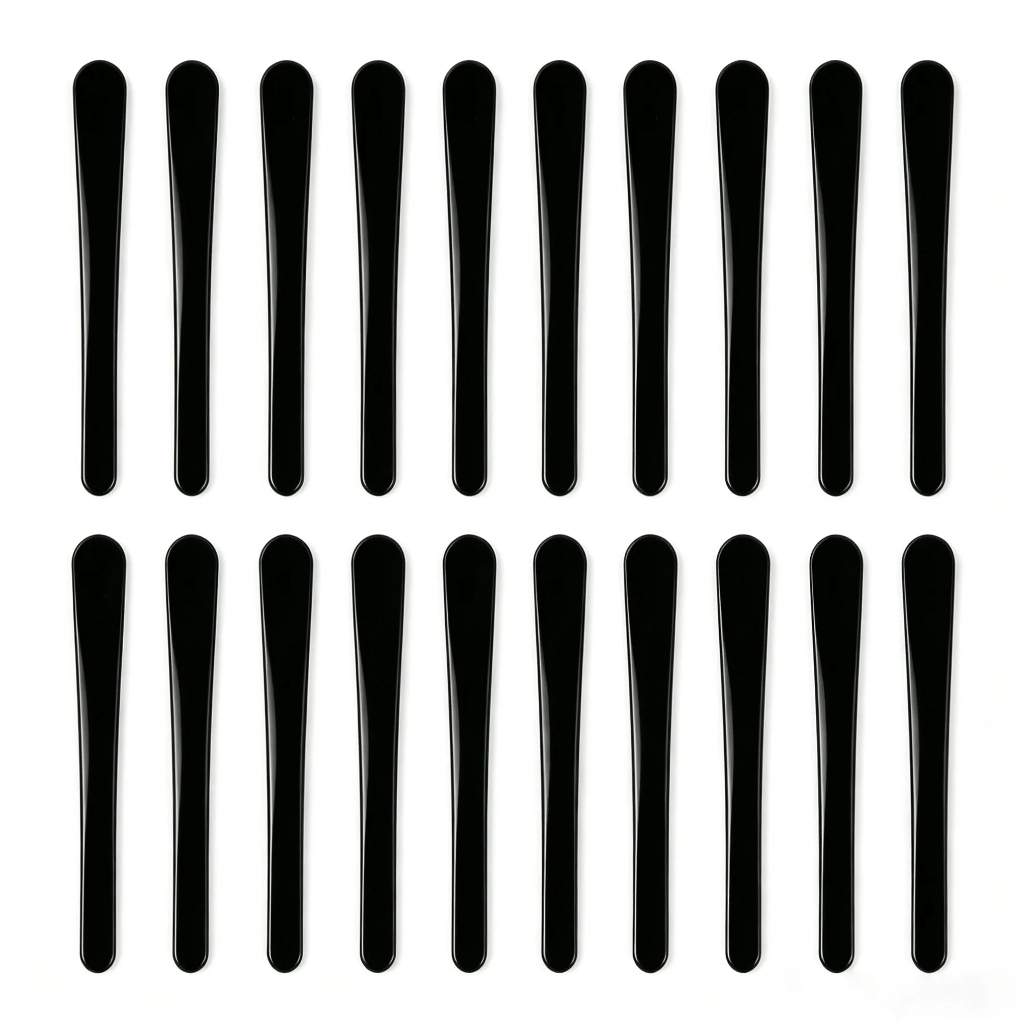 Reusable Plastic Wax Applicator Sticks Set for Hair Removal & Beauty Scraping