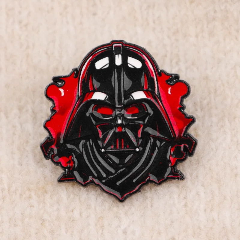 Movie Robot Enamel Pin Lapel Badge for Clothing & Backpack Accessories