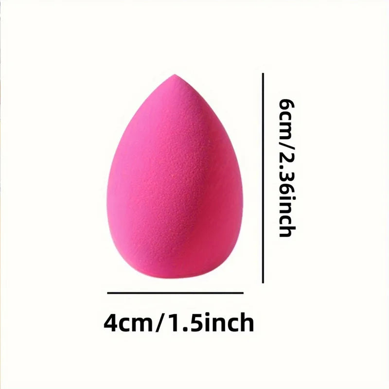 Ombre Makeup Sponge Set - Vegan Dual Use for Liquid & Powder, Latex-Free Travel Essentials for All Skin Types