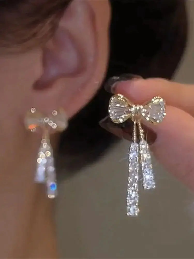Trendy Crystal Zircon Earrings for Women - Party Jewelry & Gift