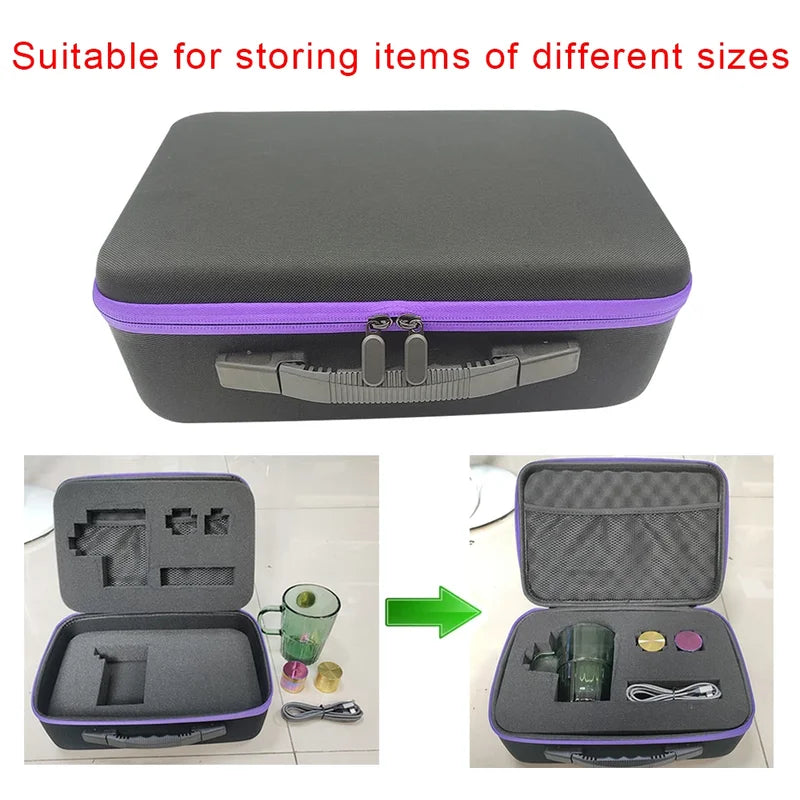 Hard Storage Case DIY Foam Travel Zipper Bag for Outdoor Tools & Camera Equipment