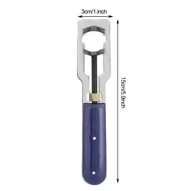 Adjustable Watch Back Cover Opener - Metal Spanner Wrench for Watch Repair