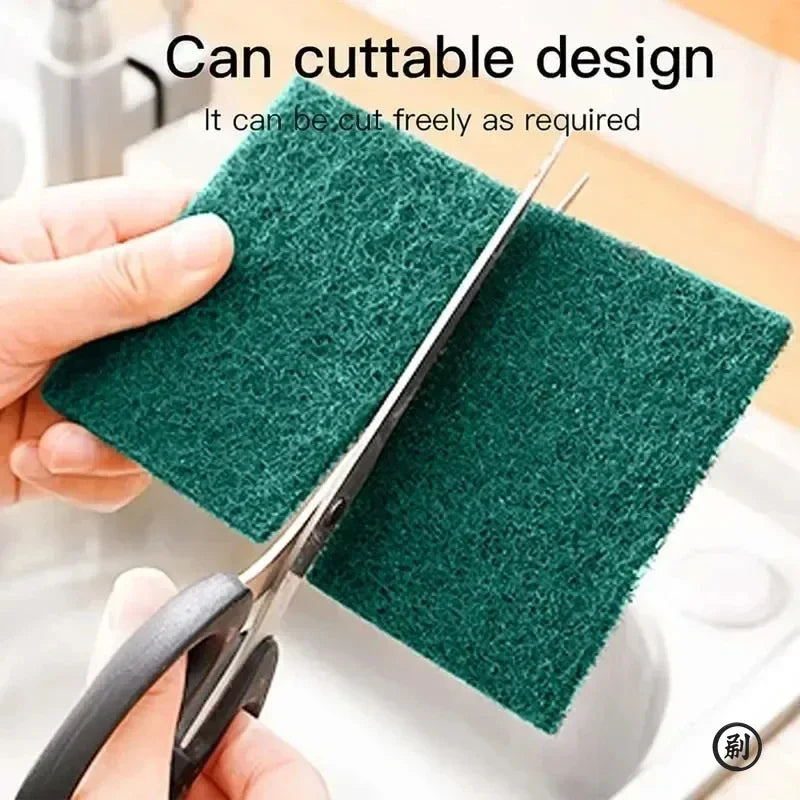Grit-Free Reusable Kitchen Scrub Pads for Non-Stick & Delicate Surfaces