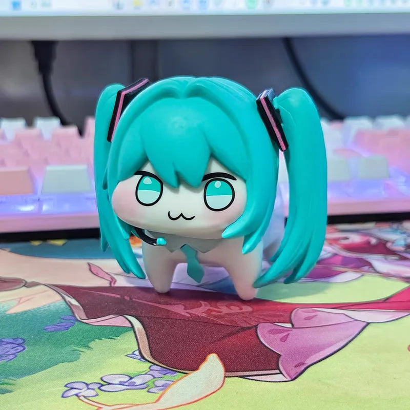 7cm Anime Action Figures - Hatsune Miku PVC Model Toys for Desktop & Gifts