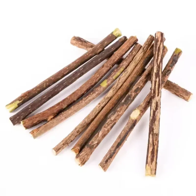 Natural Silvervine Chew Sticks for Cats Teeth Cleaning & Training - Kitten Teething Toy with Catnip Teaser