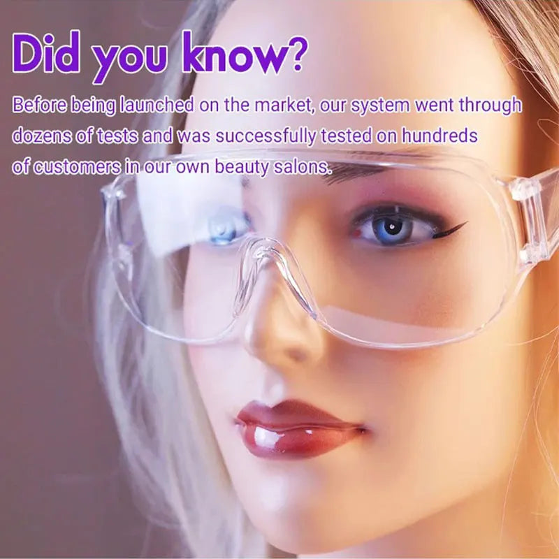 UV Protective Safety Glasses for Eyelash Extensions Cycling Wind Dust Proof Goggles