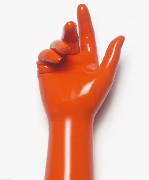 Unisex Latex Gloves Short Costume Accessory for Cosplay & Fashion