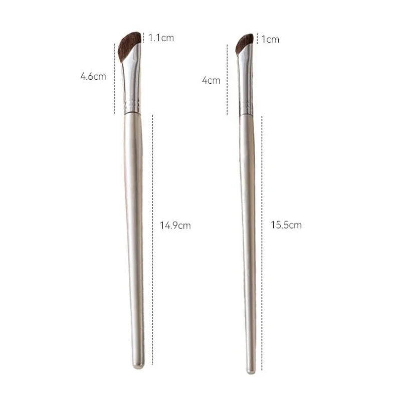 Nose Contour Brush Flat Angled Makeup Brush for Nose Shadow - Natural Hair