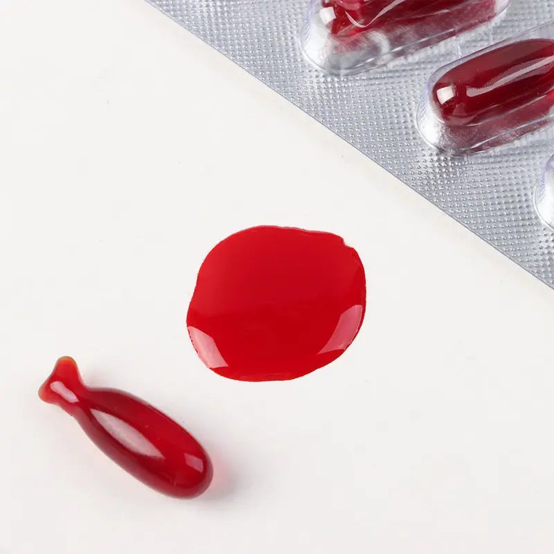 Fake Blood Capsules 10pcs Prank Toy Halloween Vampire Party Props
