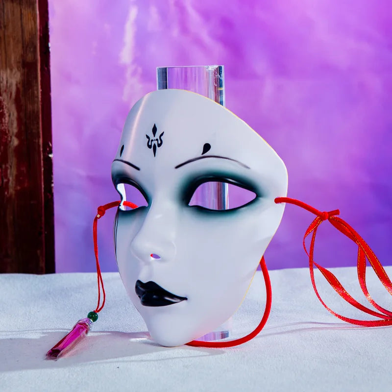 Anime Spider Spirit Mask for Cosplay and Costume Role Play - Multiple Colors