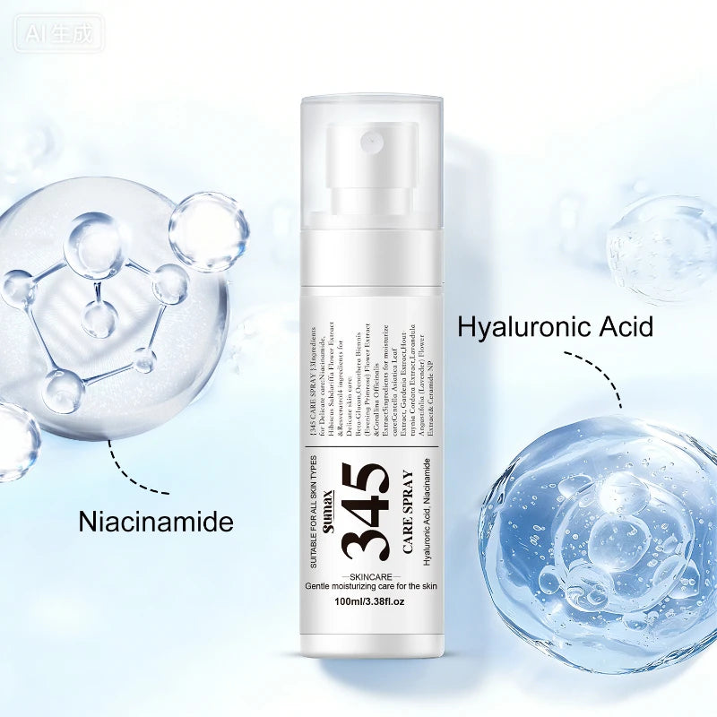 Soothing Skincare Set with Face, Eye Cream & Hydrating Spray - All Skin Types