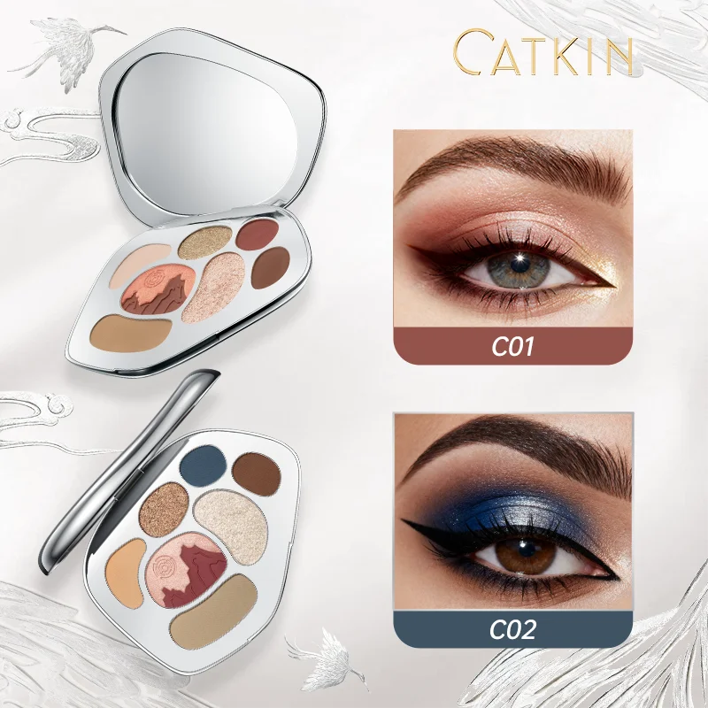 Full Face Makeup Palette with Eyeshadow, Highlighter & Contour - Color Variants