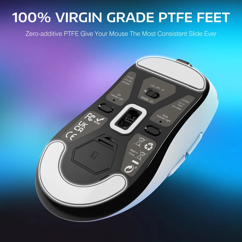 Wireless Gaming Mouse 26K DPI Optical Sensor Ergonomic PC Mouse with Programmable Buttons