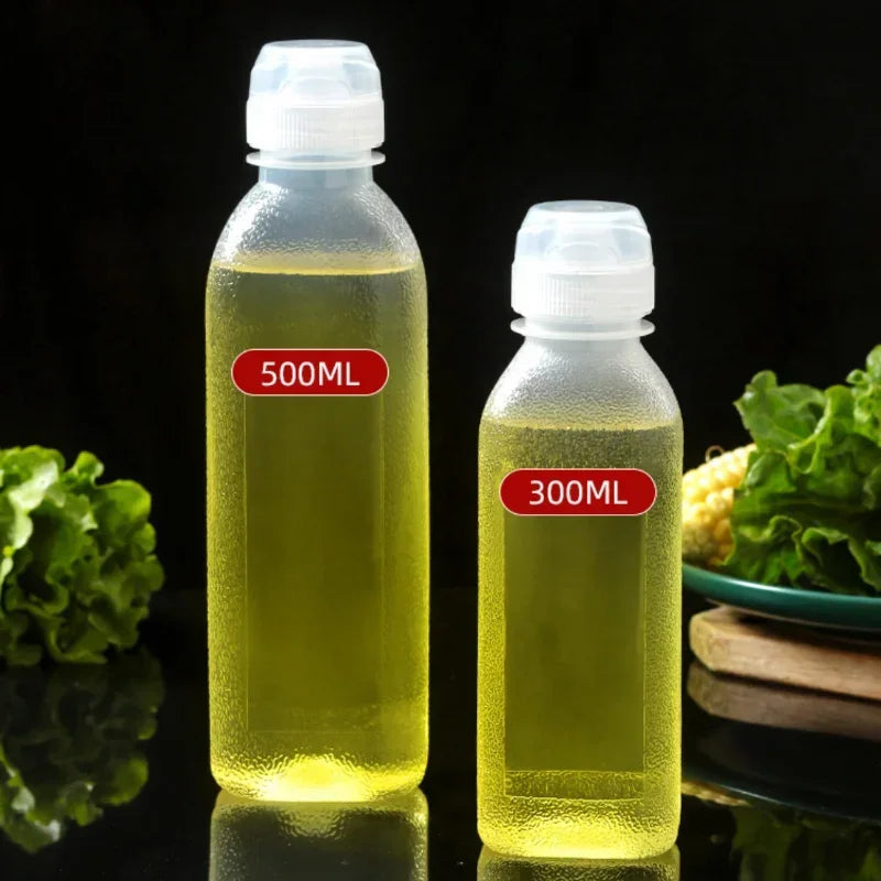 1000ML High-Temperature Resistant Oil Dispenser Bottle with Screw Cap - Multifunction Soy & Sauce Dispenser