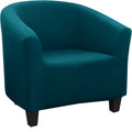 Stretch Club Chair Slipcover - Spandex Armchair Cover for Living Room Furniture Protector