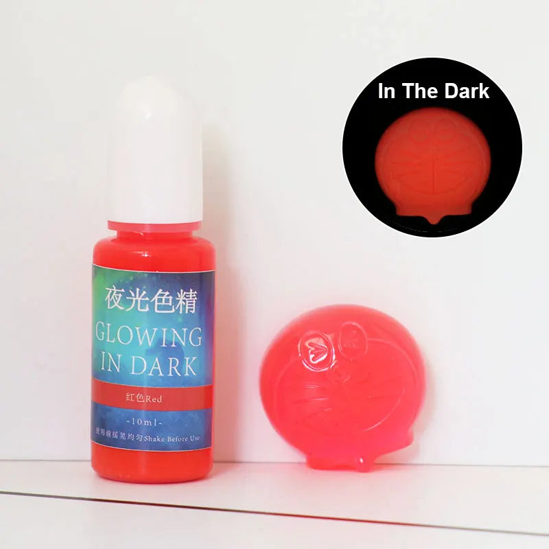Fluorescent Resin Pigments 20 Colors Luminous Paint for DIY Crafts and Epoxy