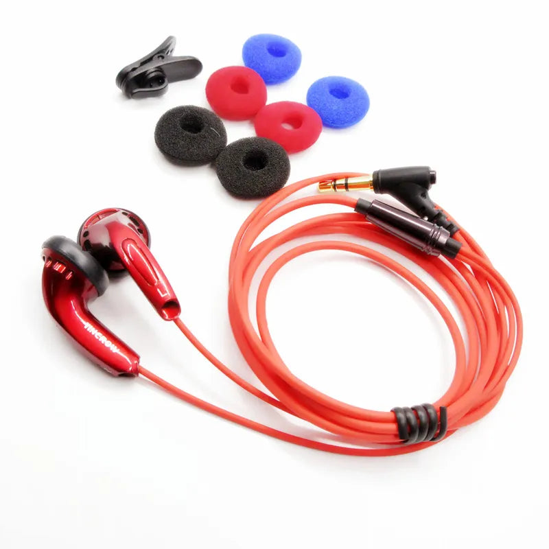 YINCROW X6 3.5mm In-Ear Earphones with Flat Head for HiFi Audio - Multiple Colors
