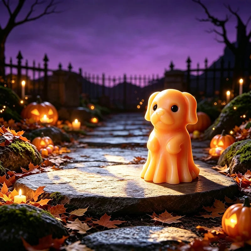 Halloween Ghost Silicone Mold for Candles Resin Party Decor - Pack of 2