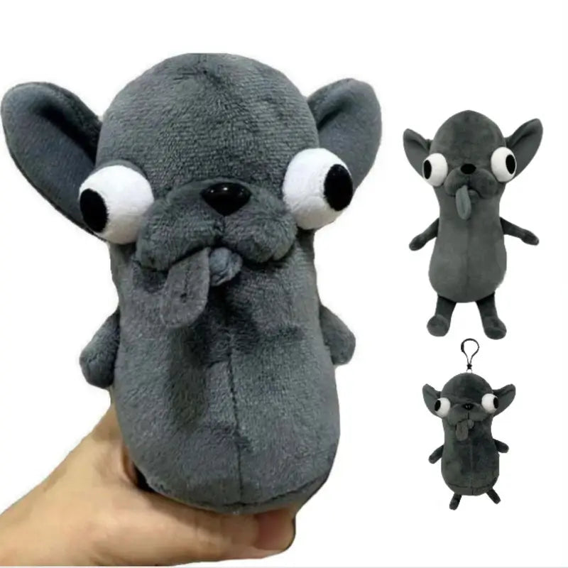 Cute Chihuahua Plush Keychain Toy - Kawaii Dog Doll, Stuffed Animal, Pet Accessory