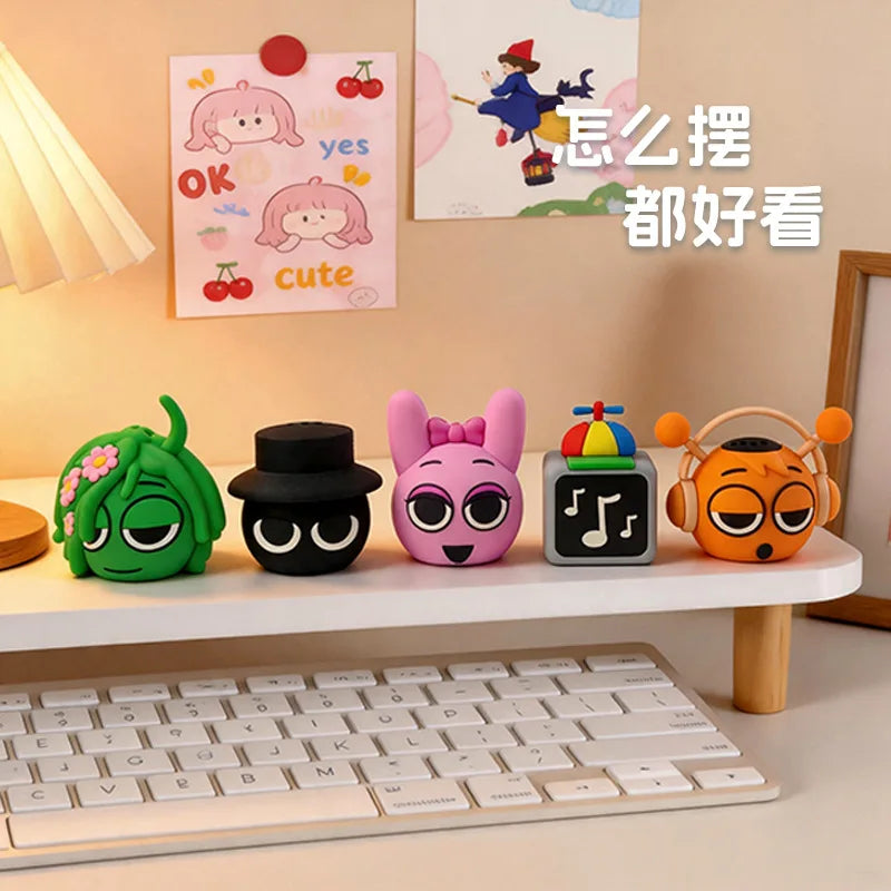 Wireless Emoji Desktop Sound Speaker - Cartoon Anime Gaming Gift for Kids & Adults