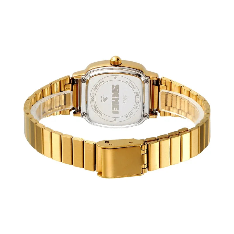 Women’s Quartz Wristwatch Waterproof Luxury Business Steel Watch - Multiple Colors