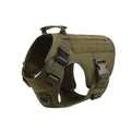 Tactical Dog Harness with Molle Pouches for Medium to Large Dogs - Adjustable Control and Security