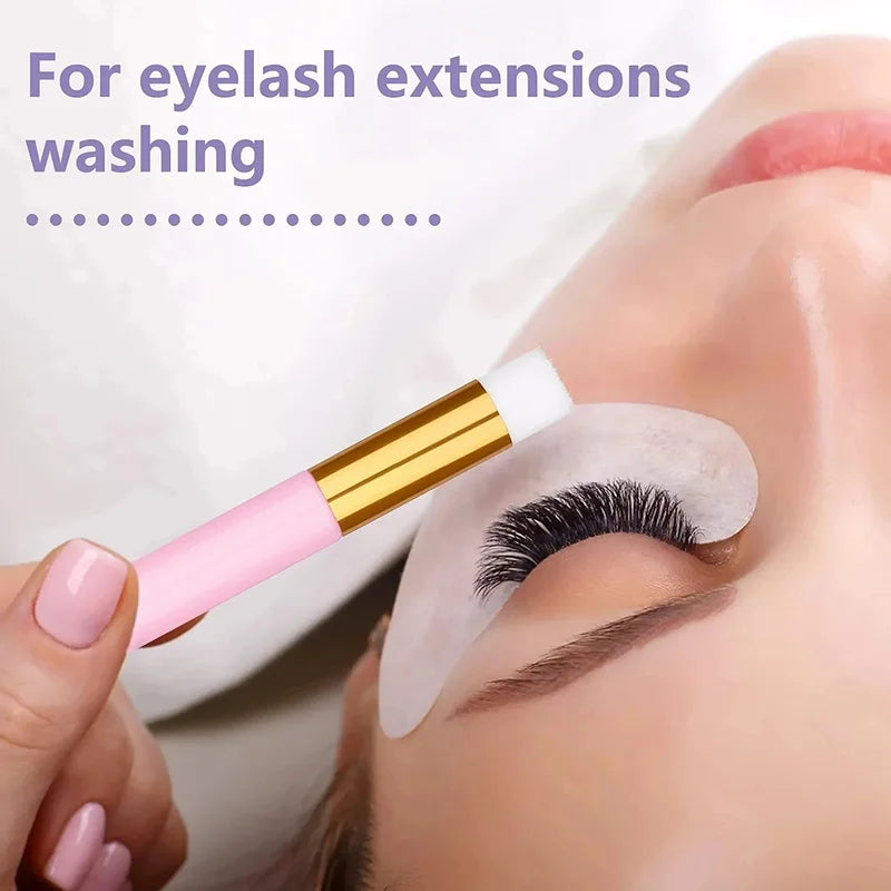 Eyelash Makeup Brush Set - Lash & Eyelash Extension Cleaning Brushes 10/20/50pcs