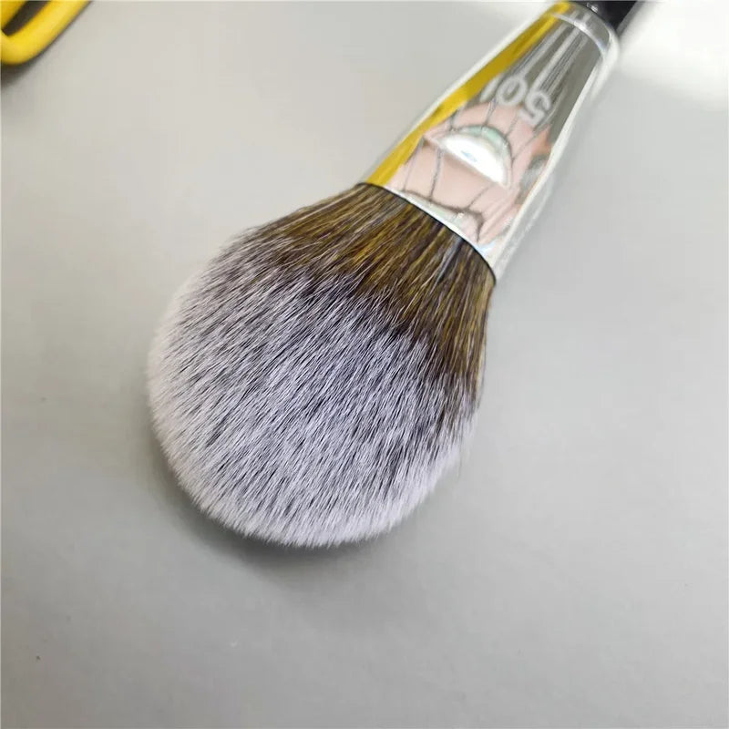 Tapered Powder Makeup Brush - Light Air Finish Face Brush for Setting & Sculpting